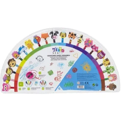 Gifi Kit crayon en bois avec gomme forme animal 41 pièces