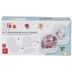 Gifi Kit de création 2 boules à neige Ø9 cm