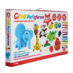 Kit de création pâte à modeler 24 couleurs*Gifi Discount