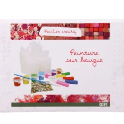 Gifi Kit de peinture sur bougie