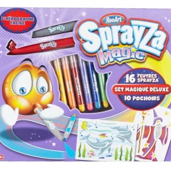 Gifi Kit Sprayza Magic dessin d aérographie