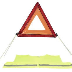 Gifi Kit triangle de sécurité et gilet réfléchissant XL