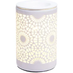 Outlet Gifi Lampe d'ambiance brûle parfum motif rosace