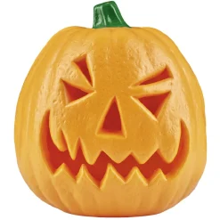 Lampe Halloween à LED forme citrouille orange à poser*Gifi Online