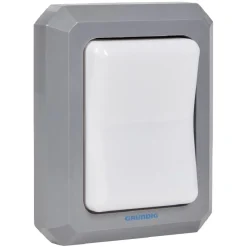 Lampe interrupteur LED Grundig blanc*Gifi New