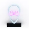 Lampe néon Halloween tête de mort*Gifi Best