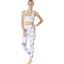 Best Gifi Legging de sport imprimé fleurs