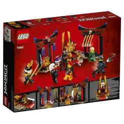 Gifi Jeux De Société Et Éducatifs<LEGO® NINJAGO® 70651 La confrontation dans la salle du trône