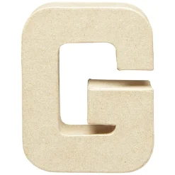 Gifi Lettre G à décorer en papier maché