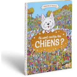Gifi Livre Cherche et trouve - Où sont cachés les chiens ?