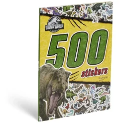 Gifi Livre d'activités 500 stickers Jurassic - Hachette jeunesse