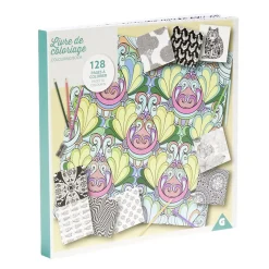 Gifi Livre de coloriage adulte 128 pages