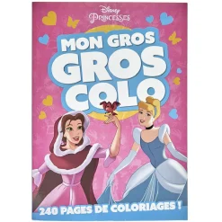 Livre de coloriage Disney Princesses Mon Gros Gros Colo 240 pages*Gifi New