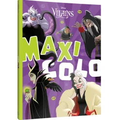 Gifi Livre de coloriage Disney Vilains maxi colo 96 pages