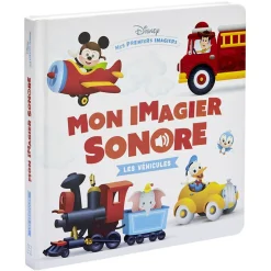 Gifi Livre Disney Mon imagier sonore Les véhicules
