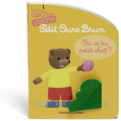 Gifi Livre Mini cache-cache - Petit Ours Brun Où es-tu petit chat ?