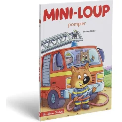 Gifi Livre Mini-Loup Pompier - Philippe Matter, Hachette jeunesse