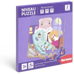 Gifi Jeux De Société Et Éducatifs<Livre 3 puzzles magnétiques pour enfant