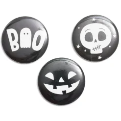 Lot de 3 badges Halloween*Gifi