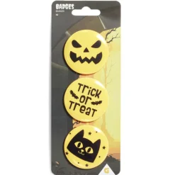 Lot de 3 badges Halloween*Gifi