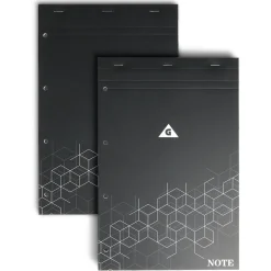Lot de 2 bloc-notes perforés à grands carreaux A4 - 160 pages*Gifi Best