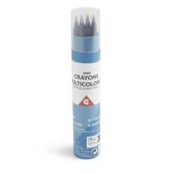 Gifi Lot de 12 crayons de couleur