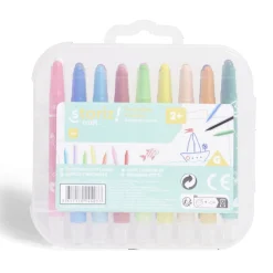 Gifi Lot de 18 crayons twistables multicolore