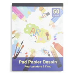 Gifi Jeux Créatifs<Lot de 50 feuilles pour peinture à l'eau