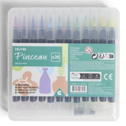 Gifi Lot de 20 feutres pinceaux