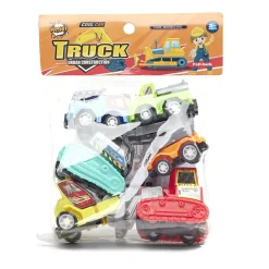 Gifi Eveil<Lot de 6 jouets véhicules de chantier