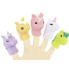 Clearance Gifi Lot de 5 marionnettes à doigt thème licorne