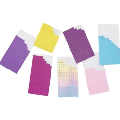 Gifi Jeux Créatifs<Lot de 4 mosaïques géantes à sticker thème sirène 40x60cm