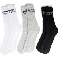 Online Gifi Lot de 3 paires de chaussettes Lee Cooper homme coton 43/46