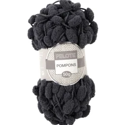 Gifi Lot de 3 pelotes de fil à tricoter 50 g