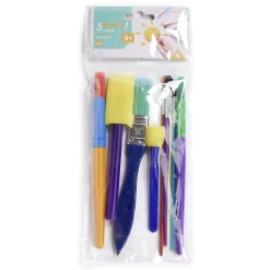 Gifi Lot de 9 pinceaux de peinture pour enfants