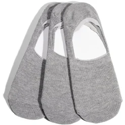 Outlet Gifi Lot 3 paires chaussettes invisibles coton et polyester - 3 coloris