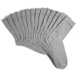 Outlet Gifi Lot 7 paires chaussettes tige longue coton et polyester - 3 coloris