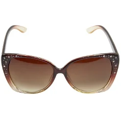 Discount Gifi Lunette de soleil pour femme avec strass