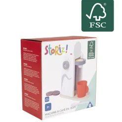 Gifi Jeux D'Imagination Et D'Imitation<Machine à café en bois certifié FSC®
