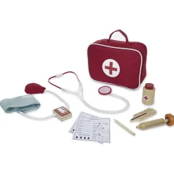 Gifi Jeux D'Imagination Et D'Imitation<Mallette de docteur 9 pièces en bois certifié FSC®