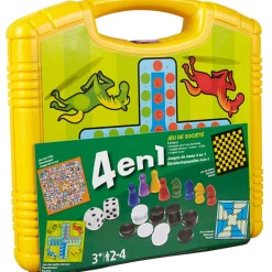 Gifi Jeux De Société Et Éducatifs<Mallette jeu de société 4 en 1