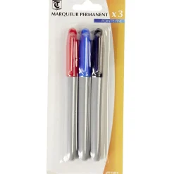 Marqueur permanent x3 pointe fine*Gifi Hot