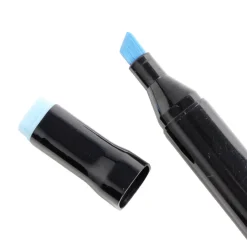 Marqueurs à double pointe teintes bleu/violet H18,5cm 6 pièces*Gifi New