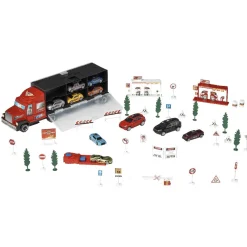 Gifi Jeux D'Imagination Et D'Imitation<Méga pack camion voitures et panneaux de signalisation