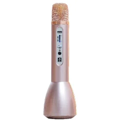 Micro enceinte Bluetooth 3 en 1 argenté ou cuivré*Gifi Sale