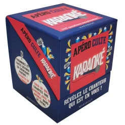 Mini boîte Apéro culte Karaoké - Hachette*Gifi Hot