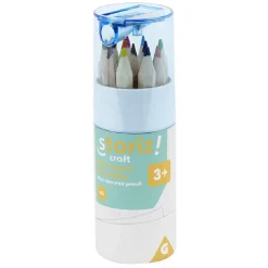 Gifi Mini crayon de couleur x13 et taille-crayon