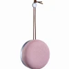 Mini enceinte Bluetooth Homday galet à suspendre rose*Gifi Hot