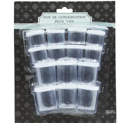 Gifi Mini pot de conservation pour peinture x14