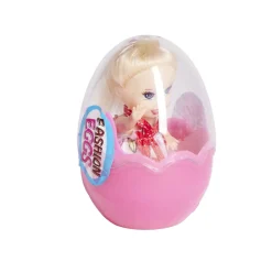 New Gifi Mini poupée dans oeuf Ø5,8xH8,7cm - 4 modèles